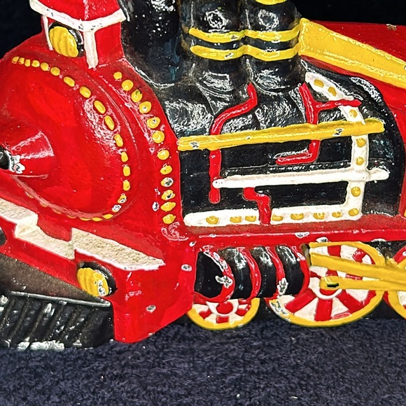 Doorstop, Cast Iron Train by Red Arrow, vintage - Picture 4 of 4
